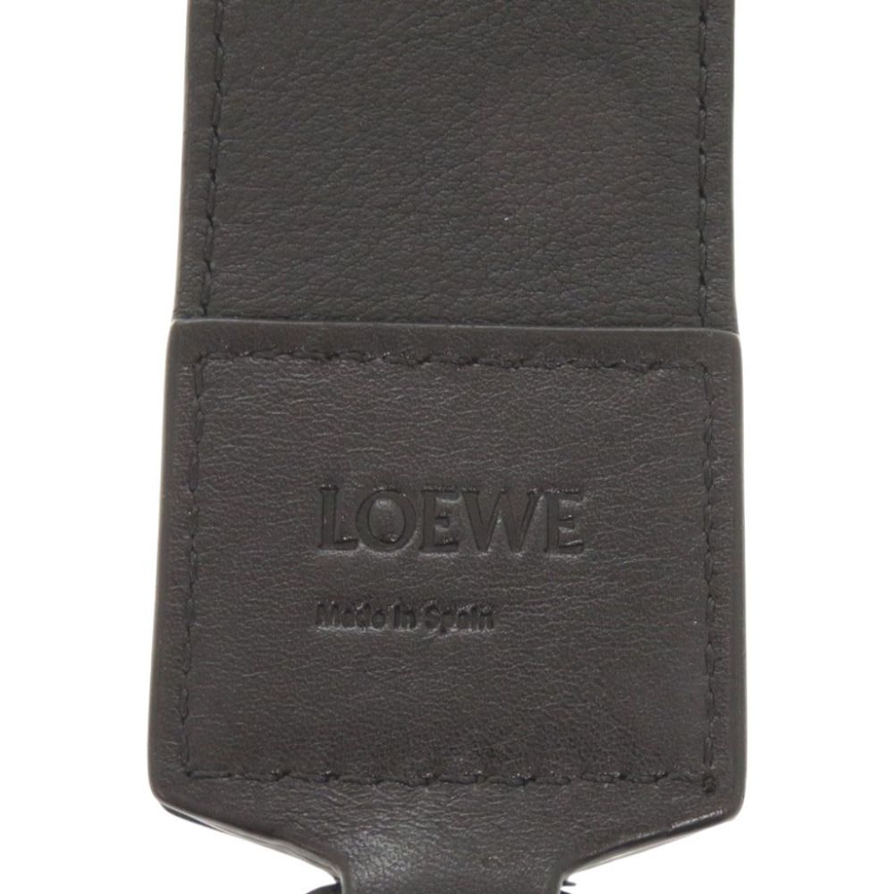Loewe Dot Pattern Leather Black Shoulder Strap — view 5