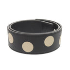 Loewe Dot Pattern Leather Black Shoulder Strap — view 3