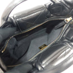 Chanel Mini Bow Bag Lambskin Black Gold — view 4