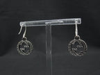 Gucci Earrings Interlocking Hook Silver Arabesque — view 2