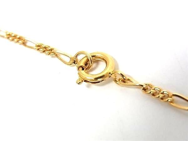 Celine Necklace Triomphe Gold Metal Vintage — view 3