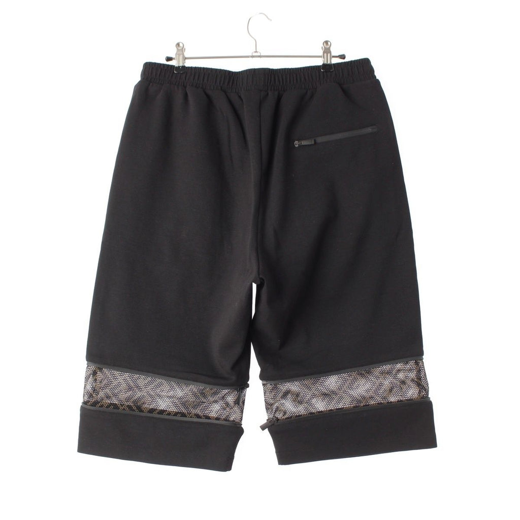 Fendi Mesh Zip Zucca Shorts Black 48 — view 2