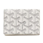 Goyard Card Case Malesherbes White Business Holder