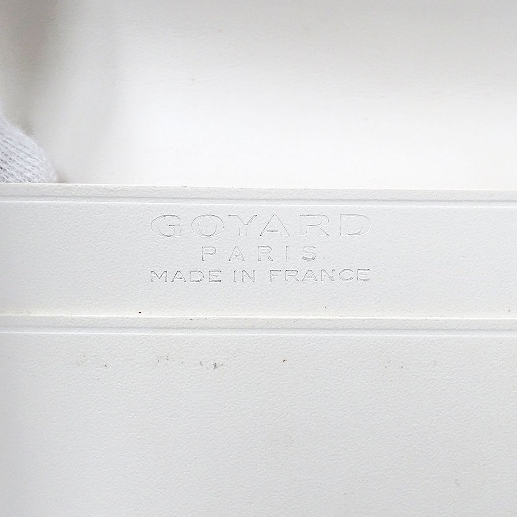 Goyard Card Case Malesherbes White Business Holder — view 5