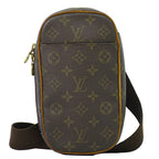 Louis Vuitton LV Pochette Gange Monogram Belt Bag Brown Second