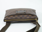 Louis Vuitton LV Pochette Brooklyn Damier Ebene Shoulder Bag Brown Second — view 5