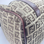Fendi Handbag Zucchino Brown — view 8