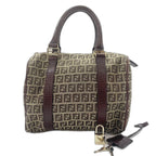 Fendi Handbag Zucchino Brown