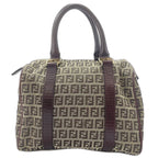 Fendi Handbag Zucchino Brown — view 3