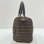 Fendi Handbag Zucchino Brown — view 6