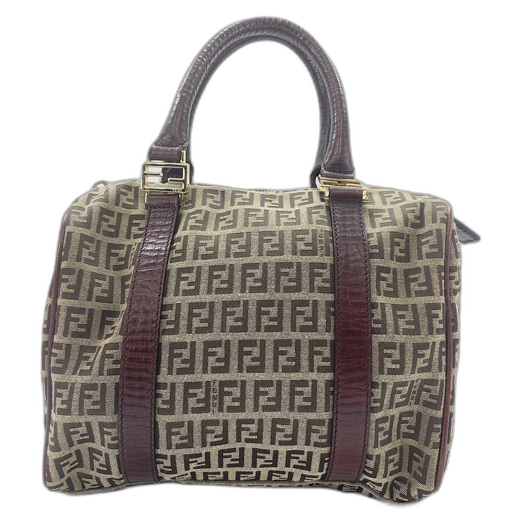 Fendi Handbag Zucchino Brown — view 2