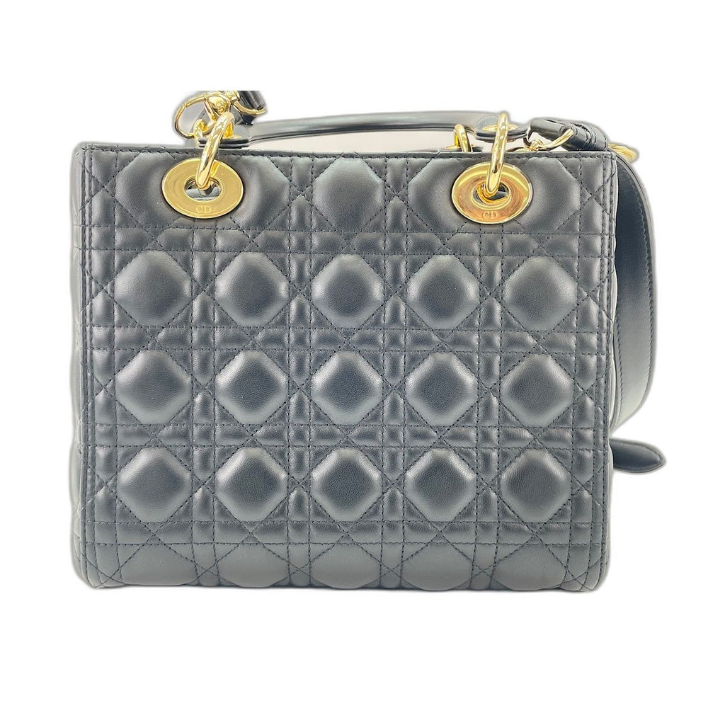 Dior Handbag Cannage Black — view 2
