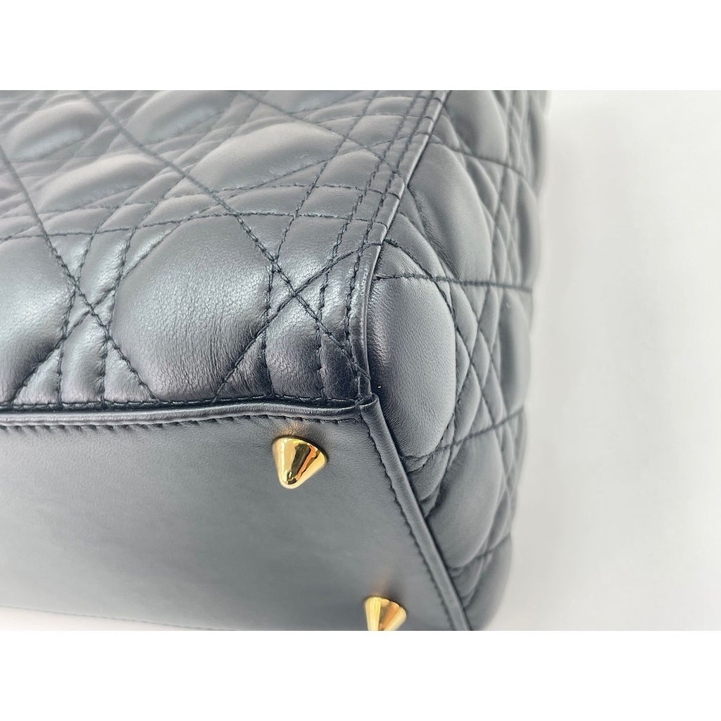 Dior Handbag Cannage Black — view 7