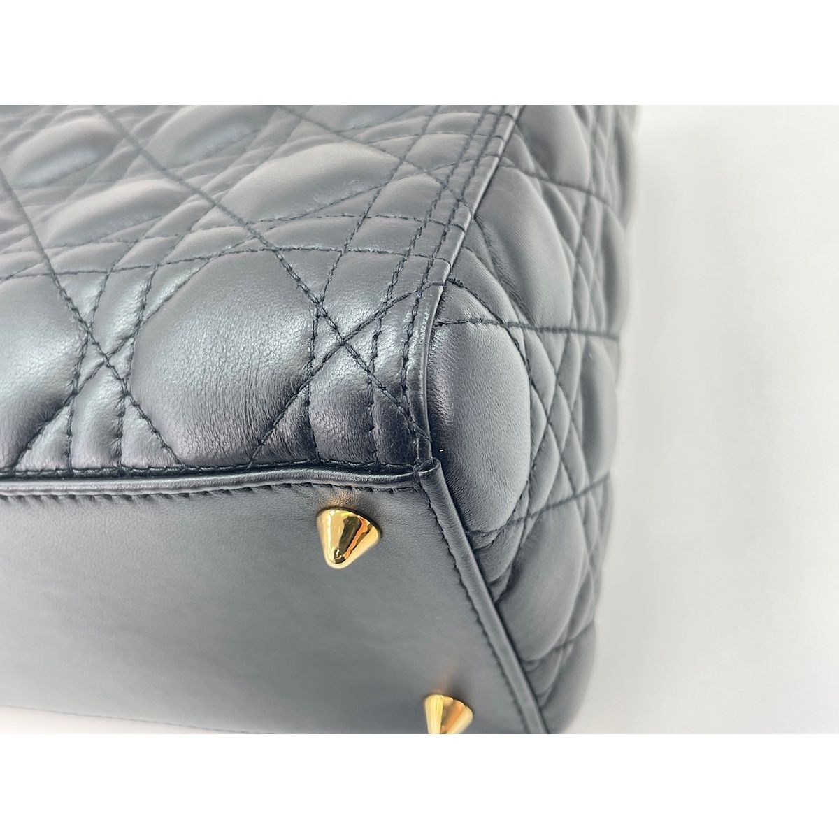 Dior Handbag Cannage Black — view 7