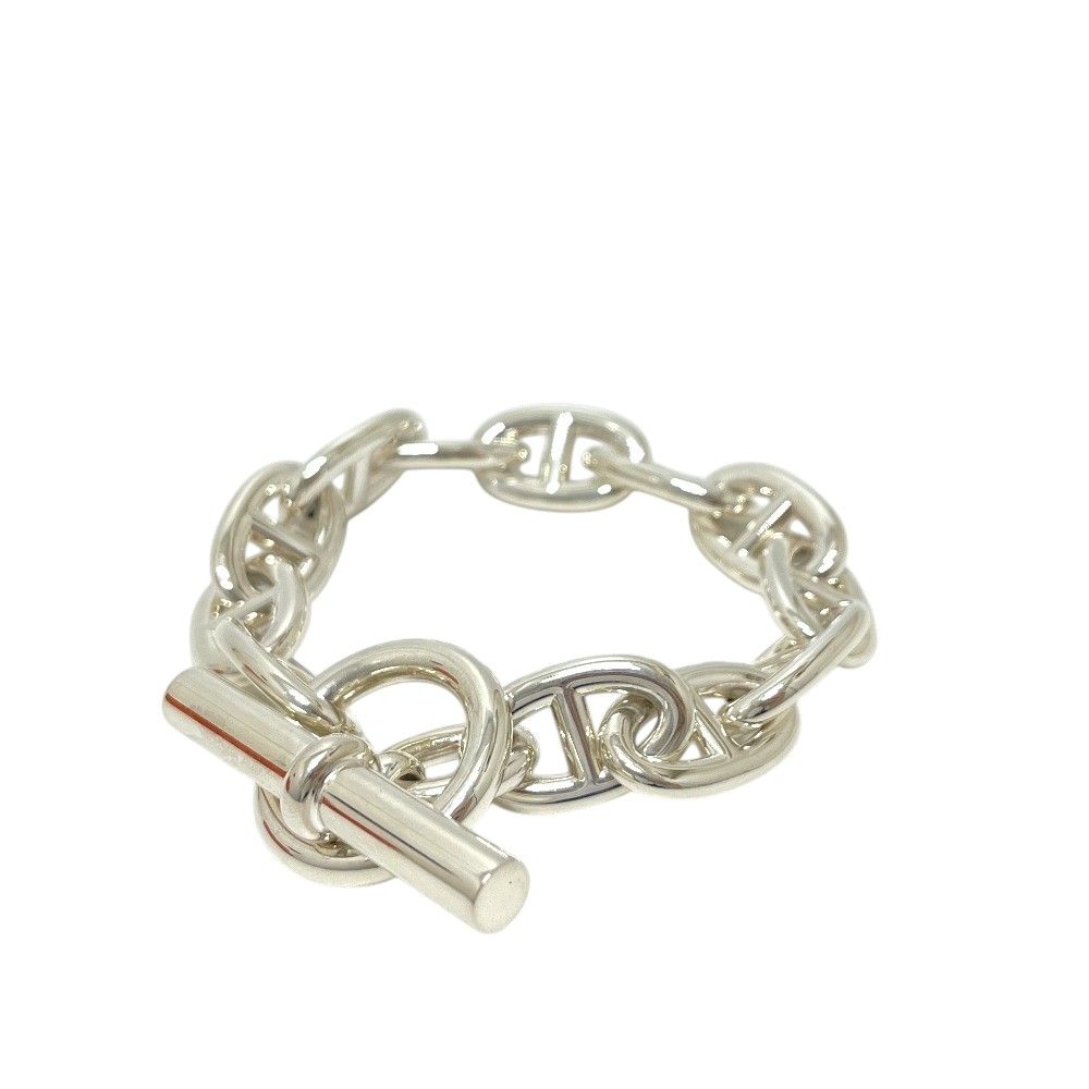Hermes Bracelet Chaine D'ancre TGM Silver