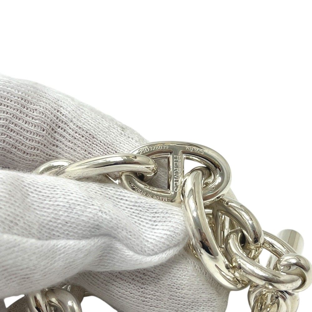 Hermes Bracelet Chaine D'ancre TGM Silver — view 3