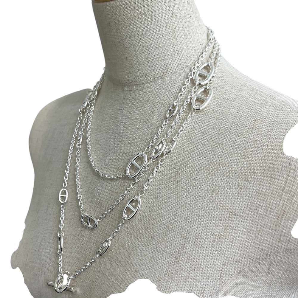 Hermes Necklace Farandole 160 Silver — view 3