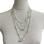 Hermes Necklace Farandole 160 Silver — view 2