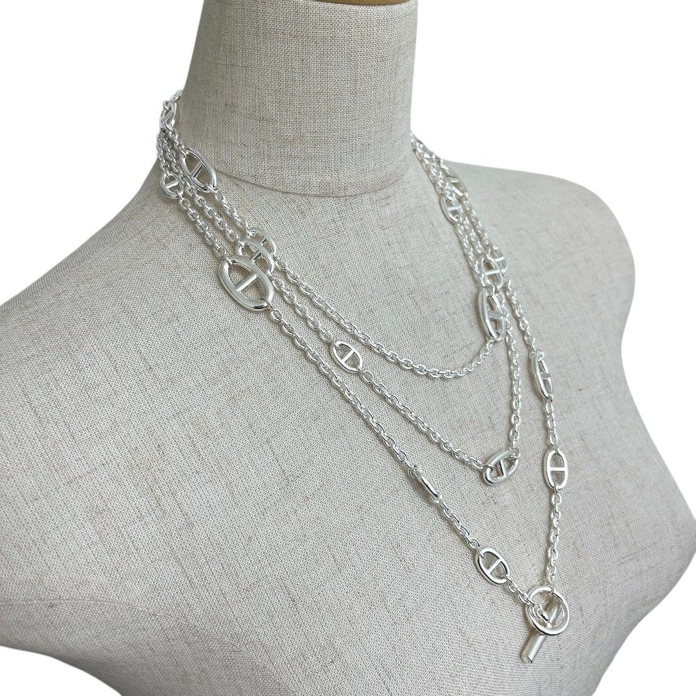 Hermes Necklace Farandole 160 Silver — view 4