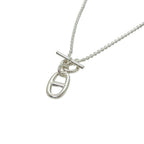 Hermes Necklace Amulet Silver