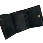 Fendi Trifold Wallet Bugs Black Leather — view 3
