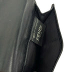 Fendi Trifold Wallet Bugs Black Leather — view 4