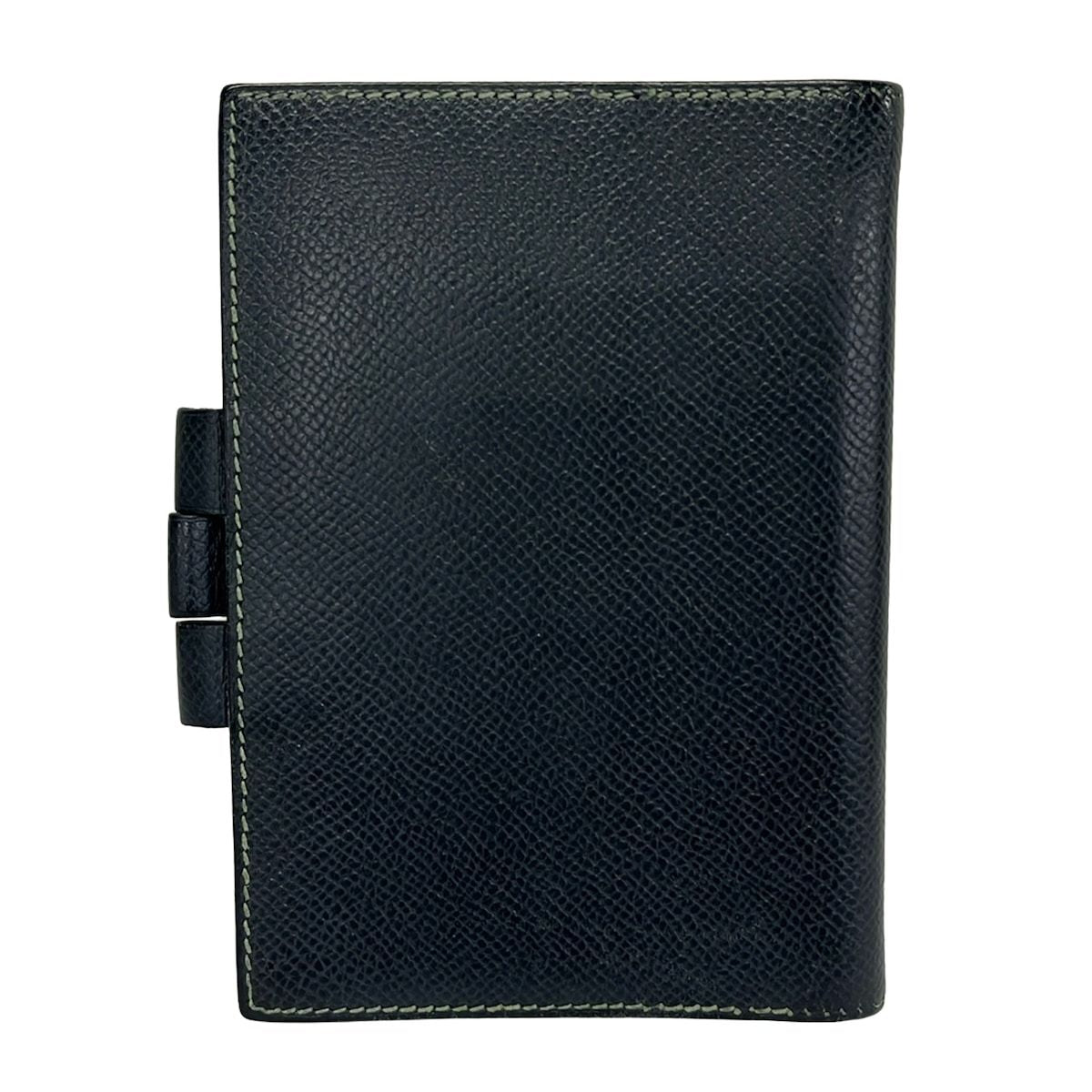 Hermes Notebook Agenda GM Dark Navy — view 2