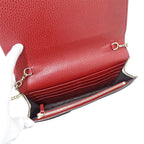 Gucci Wallet Shoulder Soho Leather Navy Chain — view 6