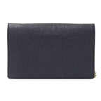Gucci Wallet Shoulder Soho Leather Navy Chain — view 2
