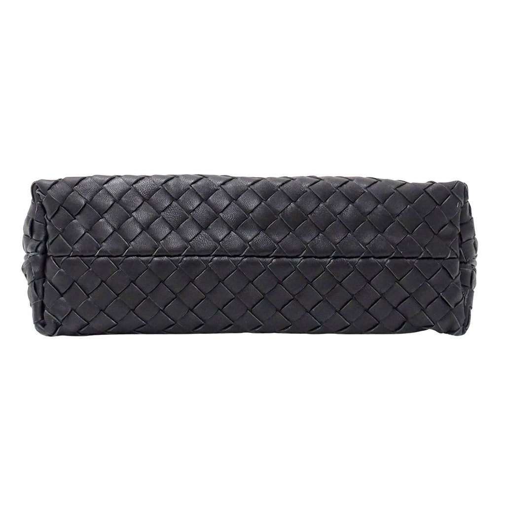 Bottega Veneta Intrecht Leather Black Mini Bag Small — view 3