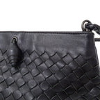 Bottega Veneta Intrecht Leather Black Mini Bag Small — view 8