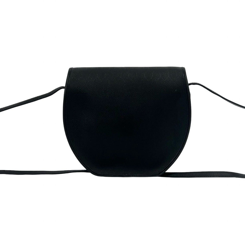 Dior Vintage Honeycomb Logo Leather Mini Shoulder Bag Crossbody Black — view 3