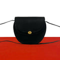 Dior Vintage Honeycomb Logo Leather Mini Shoulder Bag Crossbody Black