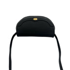 Dior Vintage Honeycomb Logo Leather Mini Shoulder Bag Crossbody Black — view 4