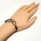 Louis Vuitton Bracelet Empreinte Brown Man and Woman — view 5