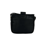 Loewe Vintage Anagram Leather Shoulder Bag Sacochette Pochette Black — view 3