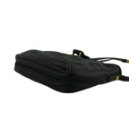 Loewe Vintage Anagram Leather Shoulder Bag Sacochette Pochette Black — view 8