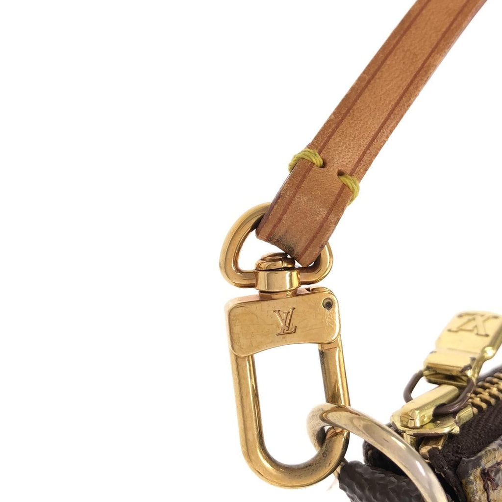Louis Vuitton Monogram Pochette Soir Pouch — view 5