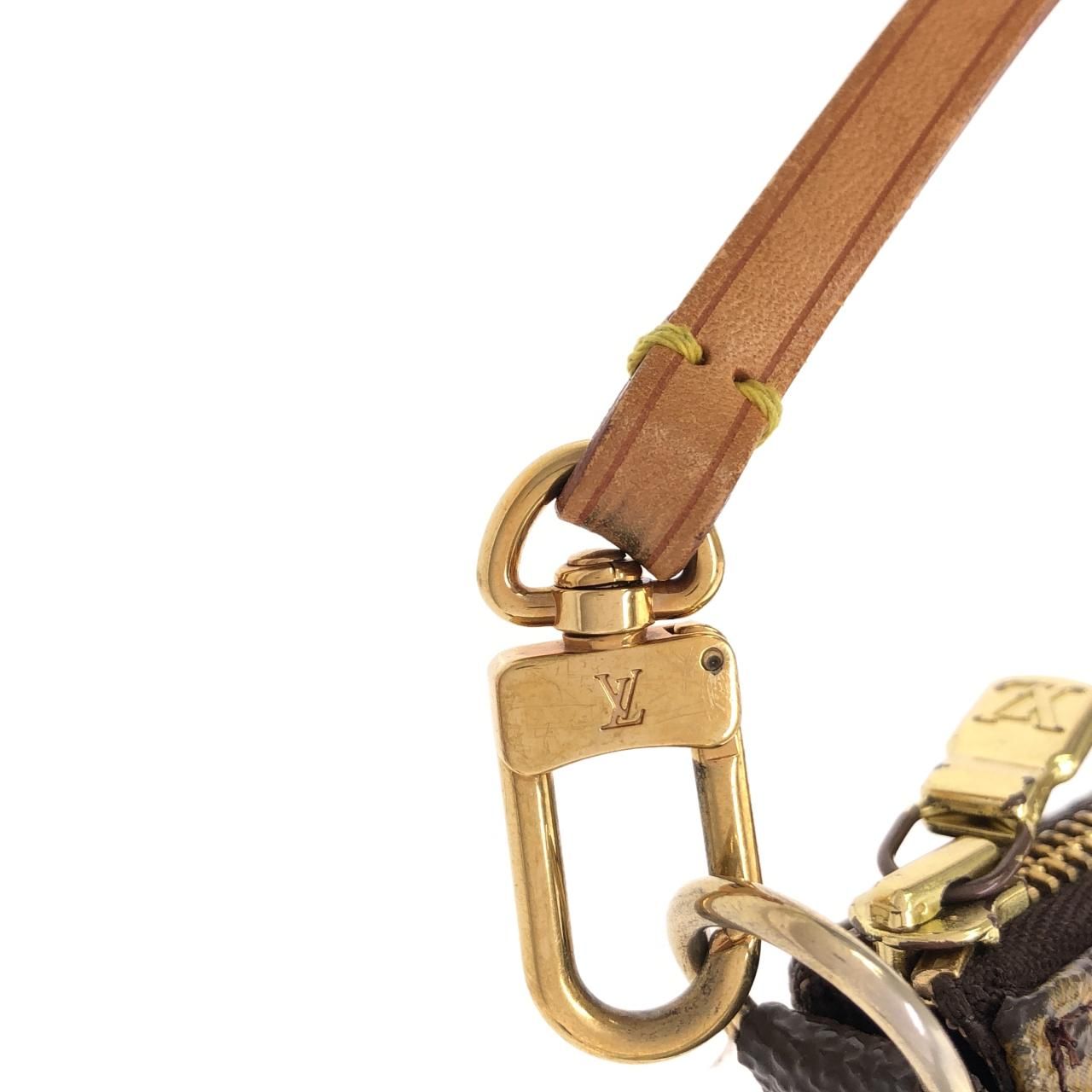 Louis Vuitton Monogram Pochette Soir Pouch — view 5
