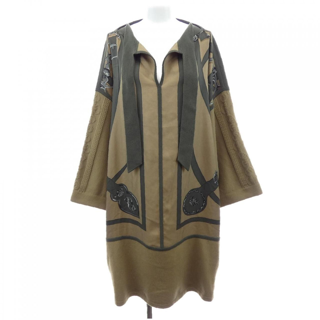 Hermes la Promenade du Matin Twill Reine Dress