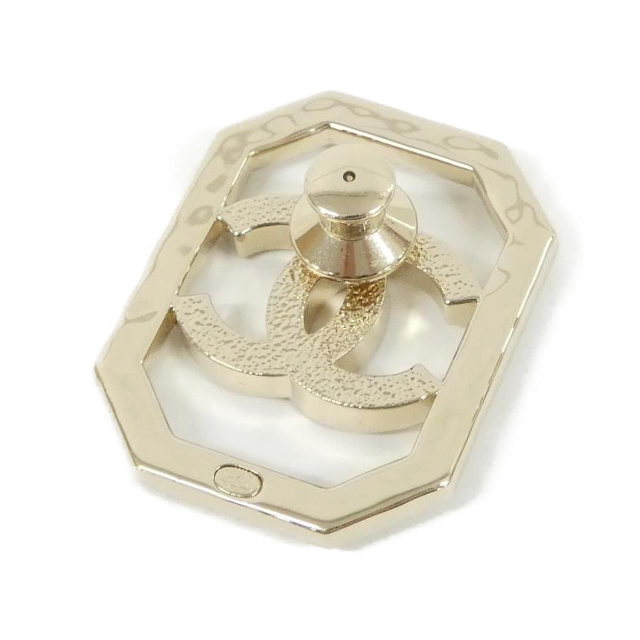 Chanel Pin Brooch Gold — view 2