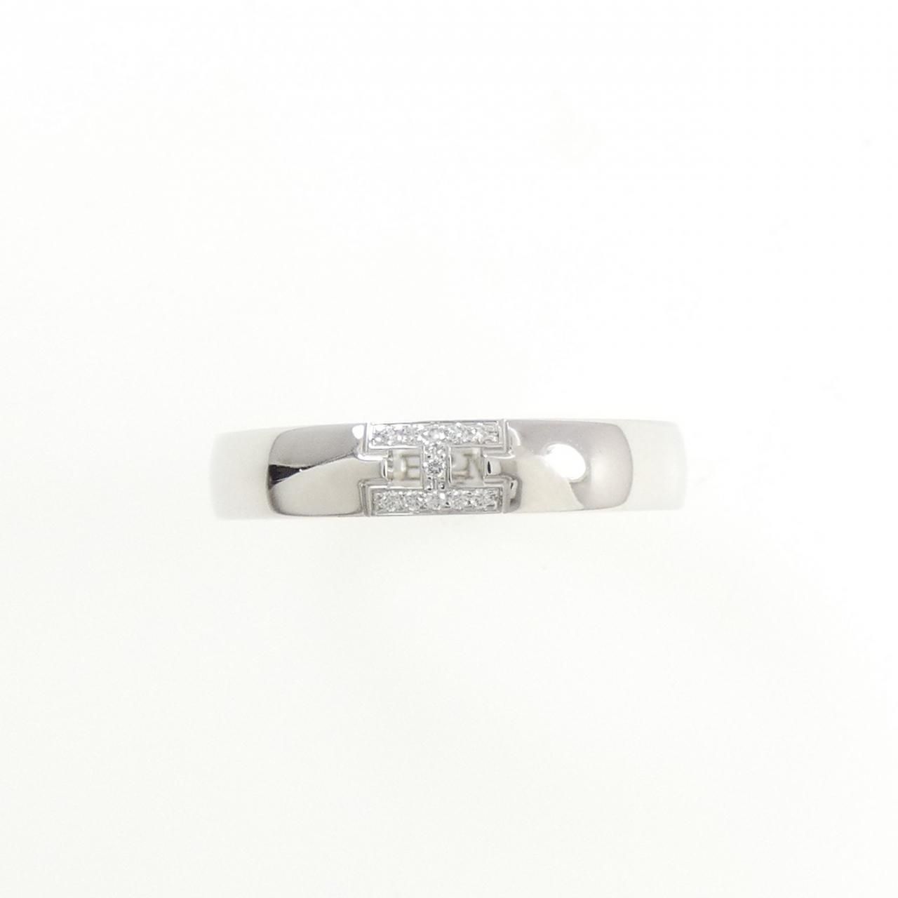 Hermes Cles Ring White Gold — view 2