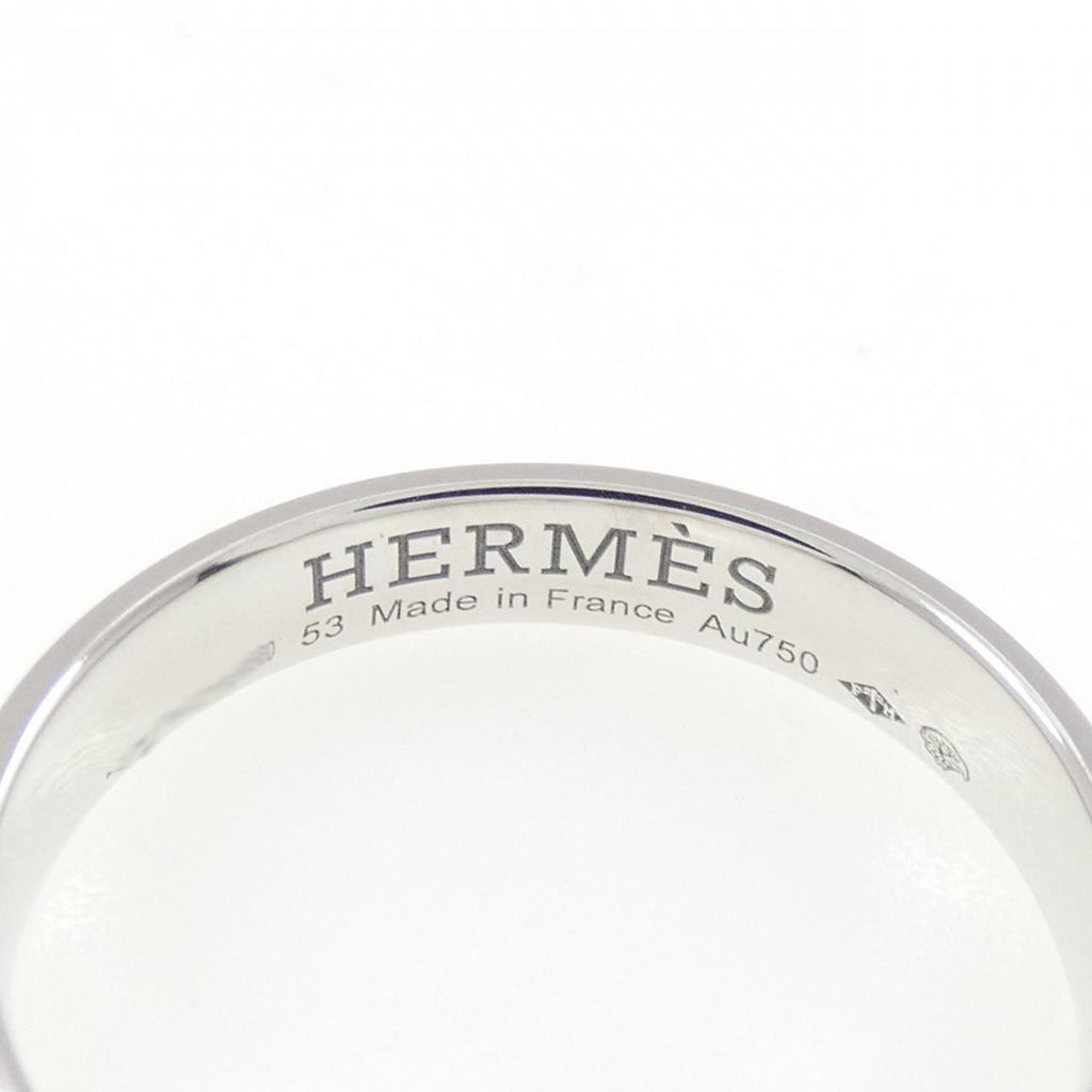 Hermes Cles Ring White Gold — view 4