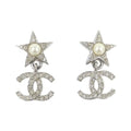 Chanel Earrings Silver