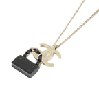 Chanel Necklace Gold — view 3