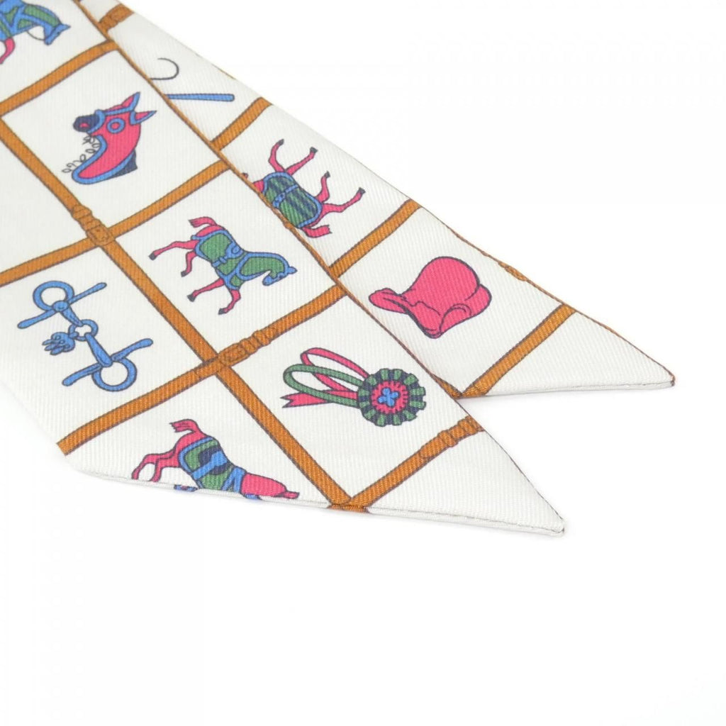 Hermes Couvertures Et Tenues Twilly Scarf — view 2