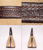 Hermes Tote Shoulder Bag Silver Garden Party PM — view 4