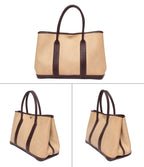 Hermes Tote Shoulder Bag Silver Garden Party PM — view 2