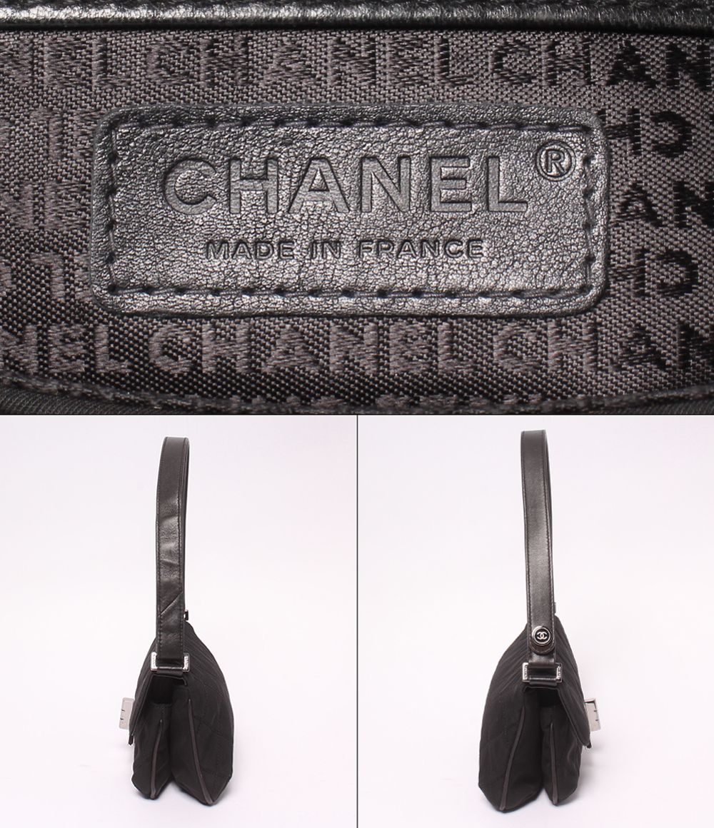 Chanel Shoulder Bag Silver — view 4