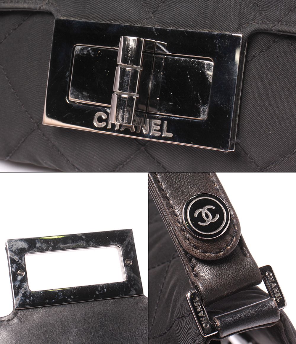 Chanel Shoulder Bag Silver — view 6